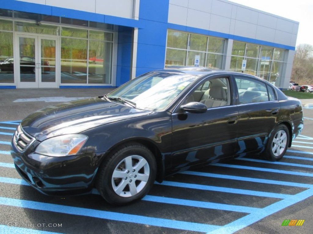 Super Black 2002 Nissan Altima 2.5 S Exterior Photo #103513577