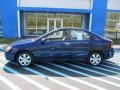 2008 Deep Ocean Blue Kia Spectra EX Sedan  photo #2