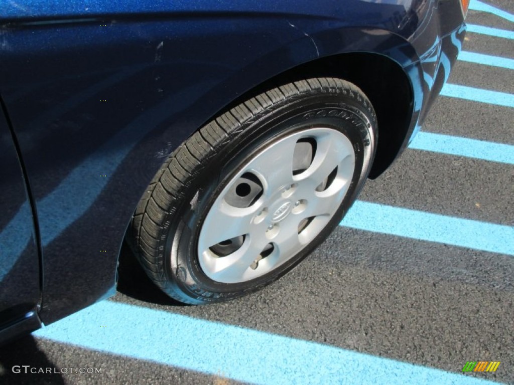 2008 Spectra EX Sedan - Deep Ocean Blue / Gray photo #10