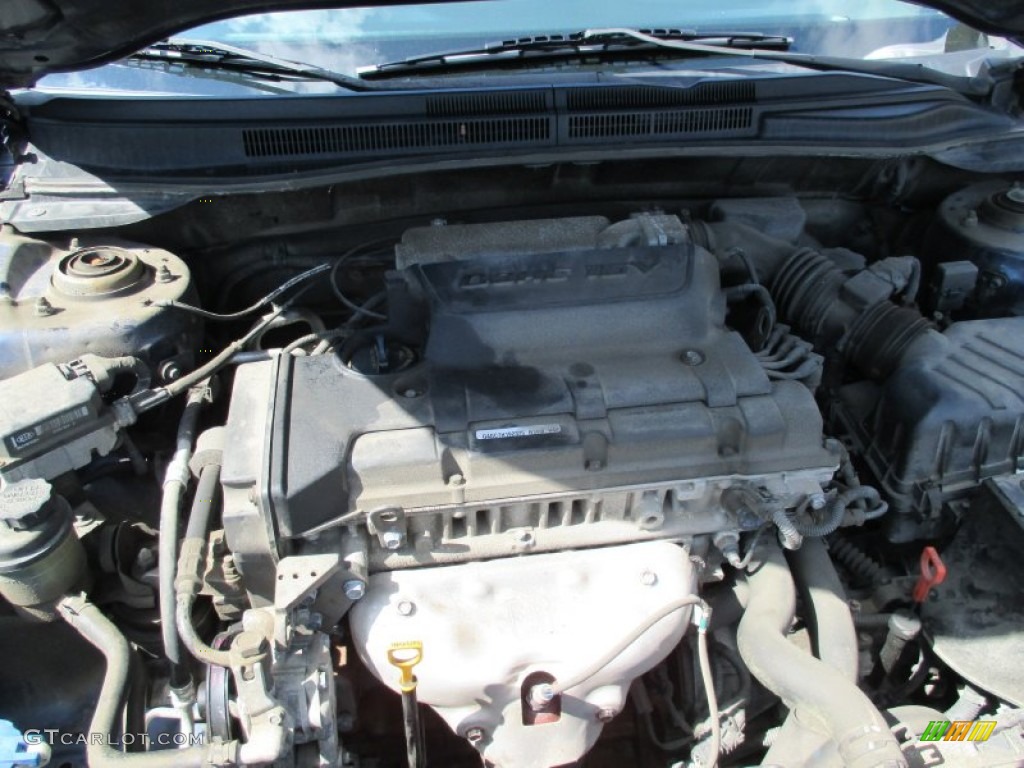 2008 Spectra EX Sedan - Deep Ocean Blue / Gray photo #17