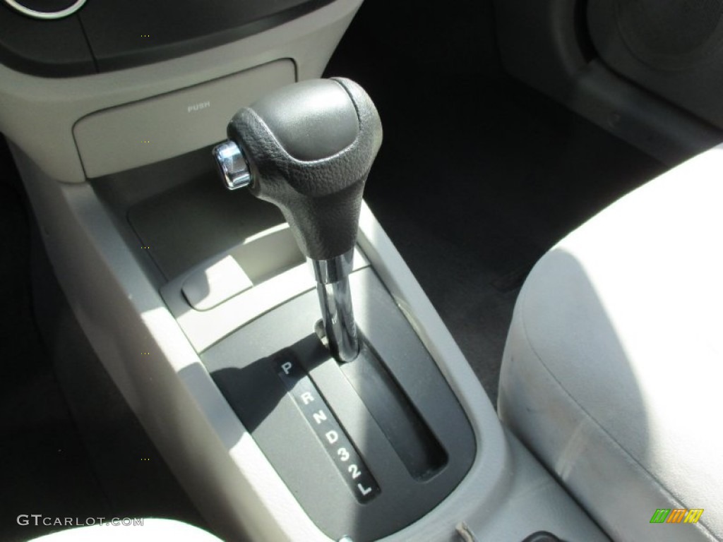 2008 Spectra EX Sedan - Deep Ocean Blue / Gray photo #25