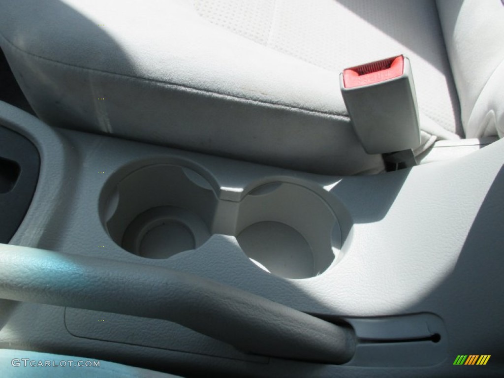 2008 Spectra EX Sedan - Deep Ocean Blue / Gray photo #27