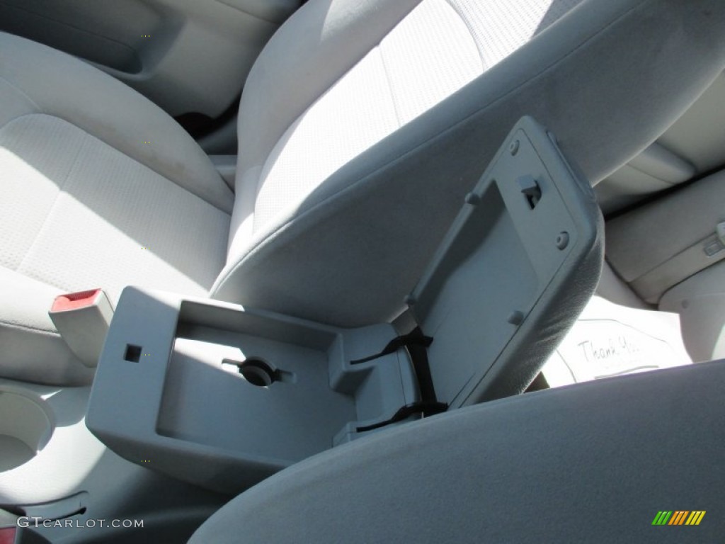 2008 Spectra EX Sedan - Deep Ocean Blue / Gray photo #28