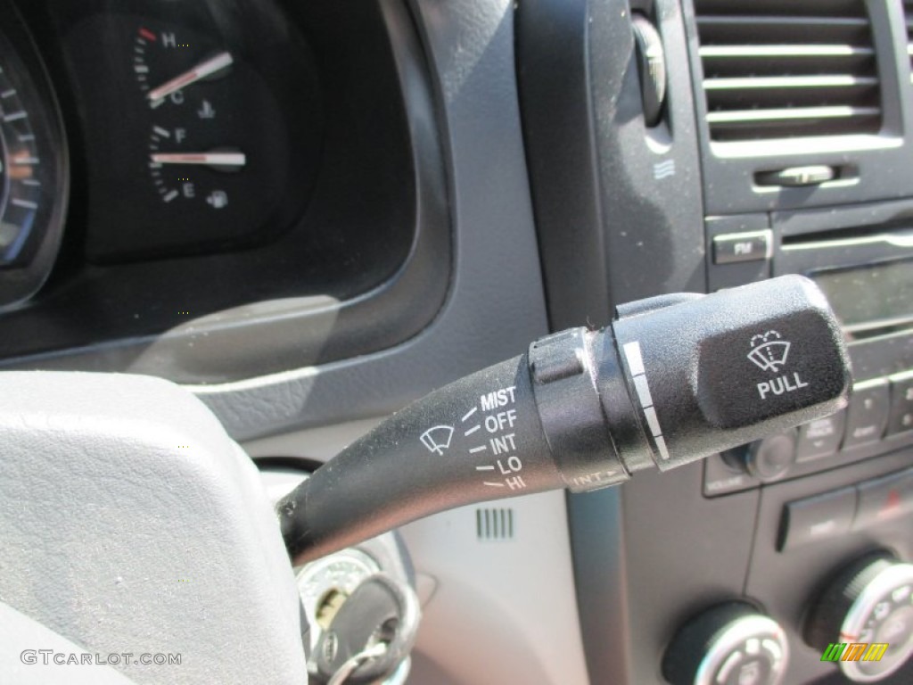 2008 Spectra EX Sedan - Deep Ocean Blue / Gray photo #37