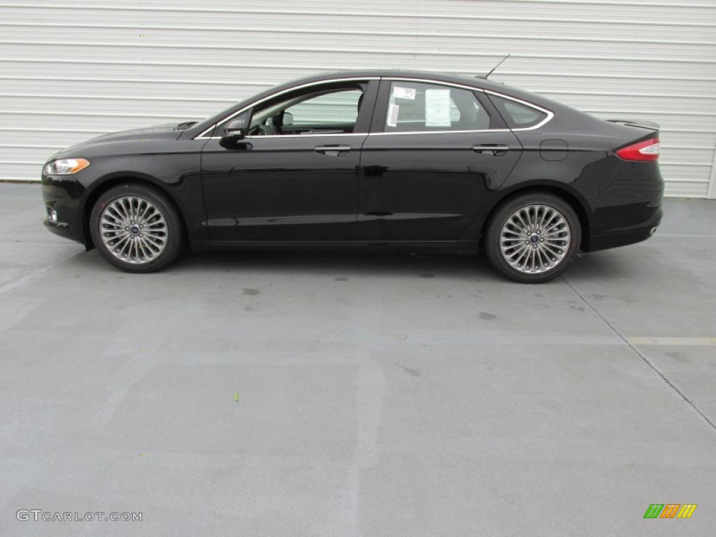 Shadow Black 2016 Ford Fusion Titanium Exterior Photo #103515458