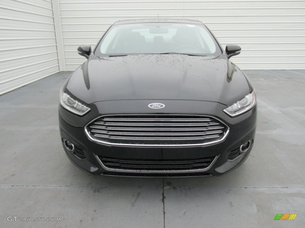 Shadow Black 2016 Ford Fusion Titanium Exterior Photo #103515476