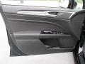 Charcoal Black 2016 Ford Fusion Titanium Door Panel