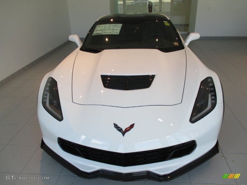2015 Corvette Z06 Coupe - Arctic White / Jet Black photo #9