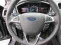 Charcoal Black 2016 Ford Fusion Titanium Steering Wheel