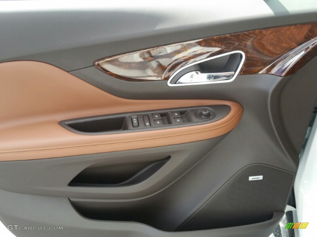 2015 Buick Encore Premium Saddle Door Panel Photo #103515917