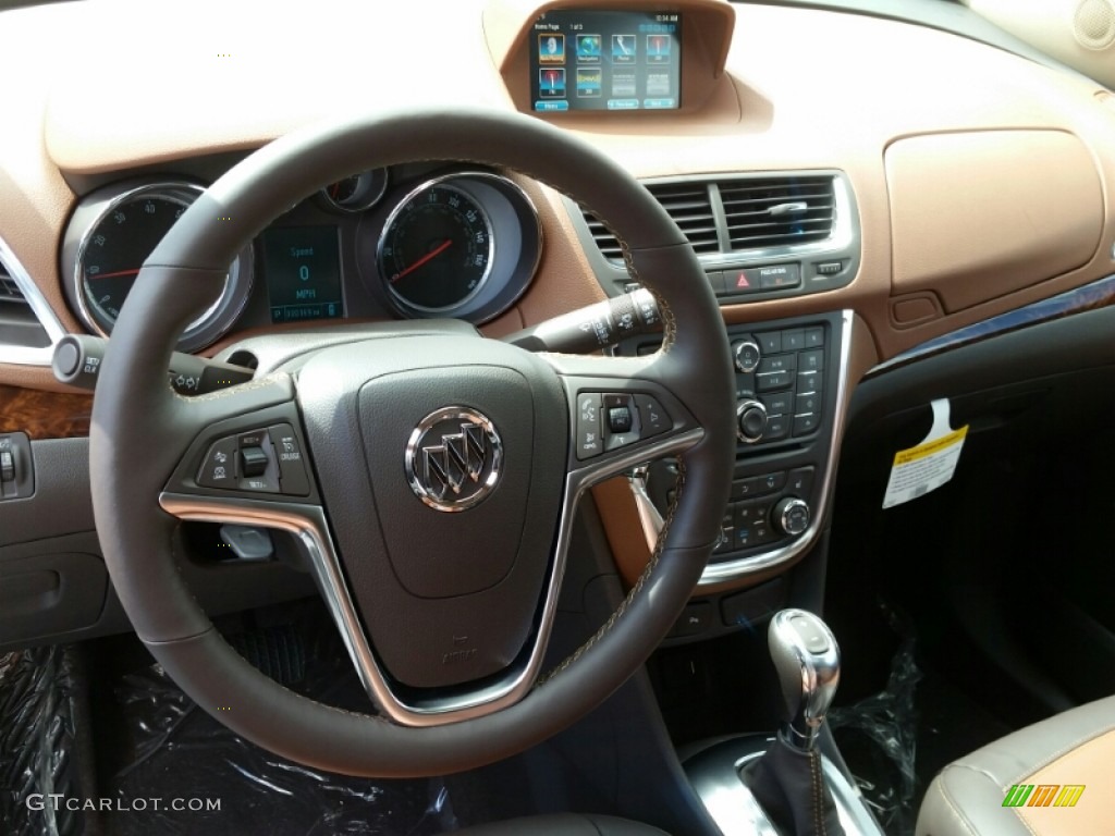 2015 Buick Encore Premium Saddle Dashboard Photo #103515926