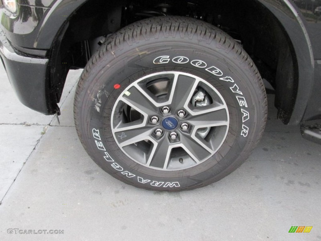 2015 Ford F150 XLT SuperCrew 4x4 Wheel Photo #103516088