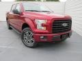 Ruby Red Metallic 2015 Ford F150 XLT SuperCrew 4x4 Exterior