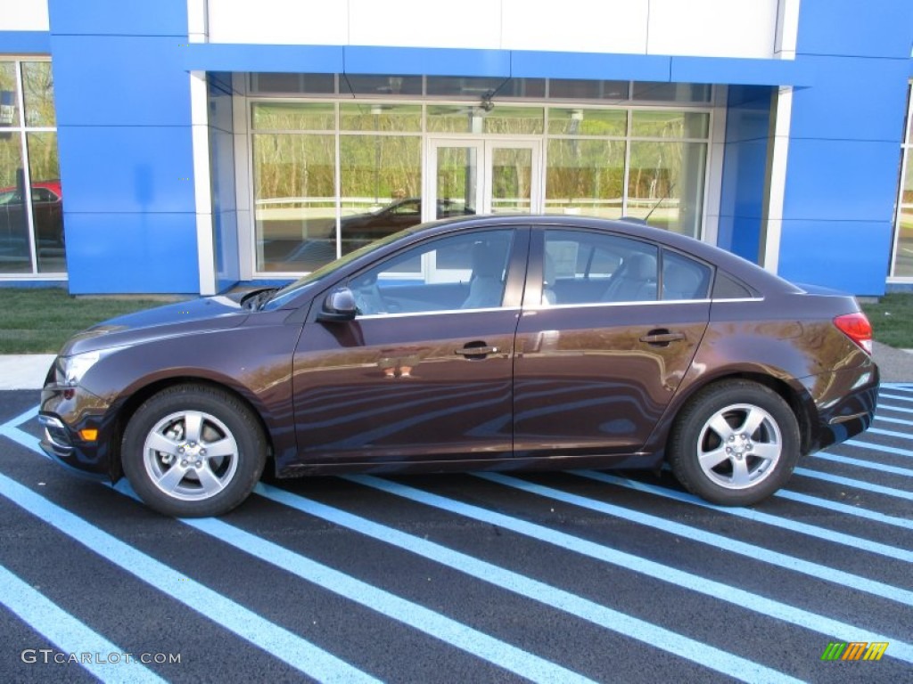 2015 Cruze LT - Autumn Bronze Metallic / Jet Black/Medium Titanium photo #2