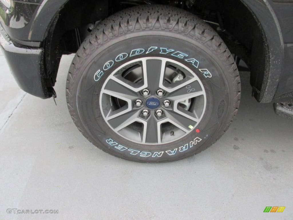 2015 Ford F150 XLT SuperCrew 4x4 Wheel Photo #103516694
