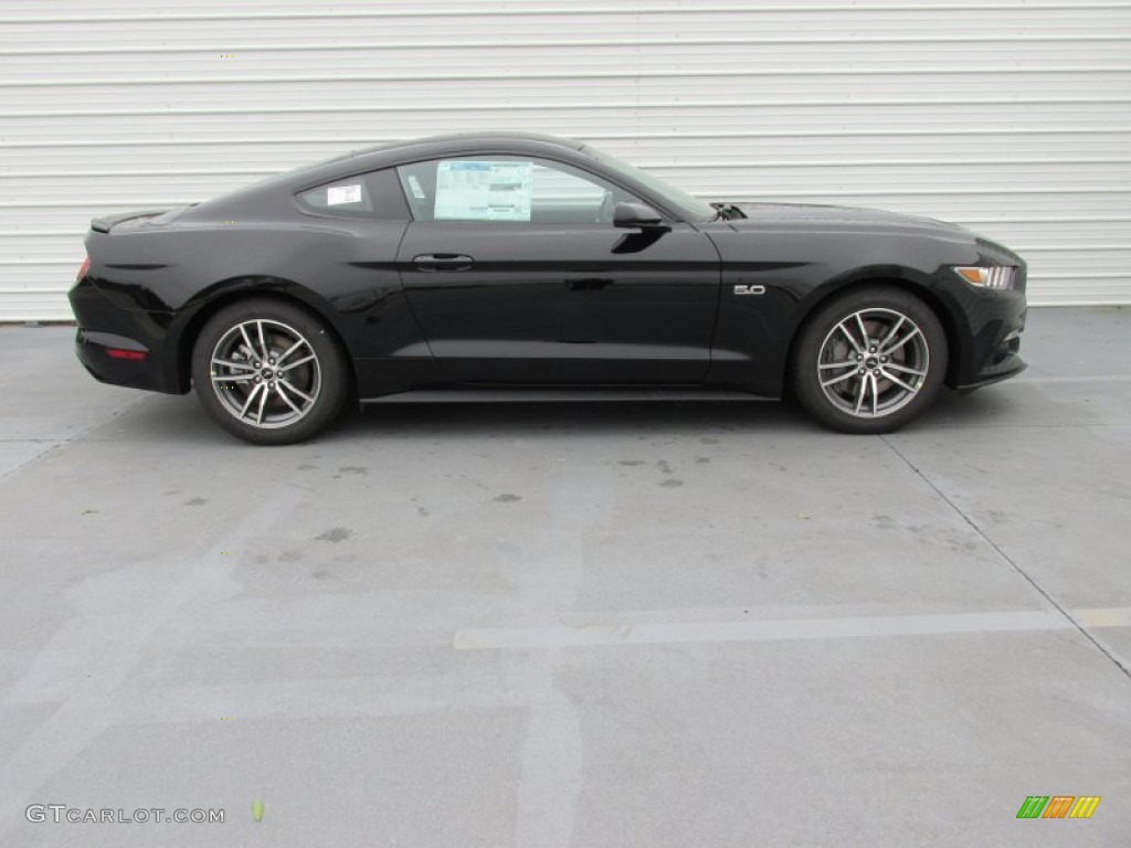 2015 Mustang GT Coupe - Black / Ebony photo #3