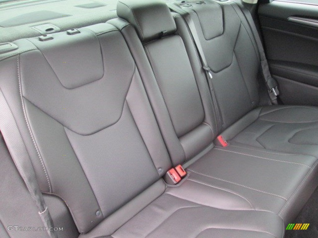2016 Ford Fusion Titanium Rear Seat Photo #103522334