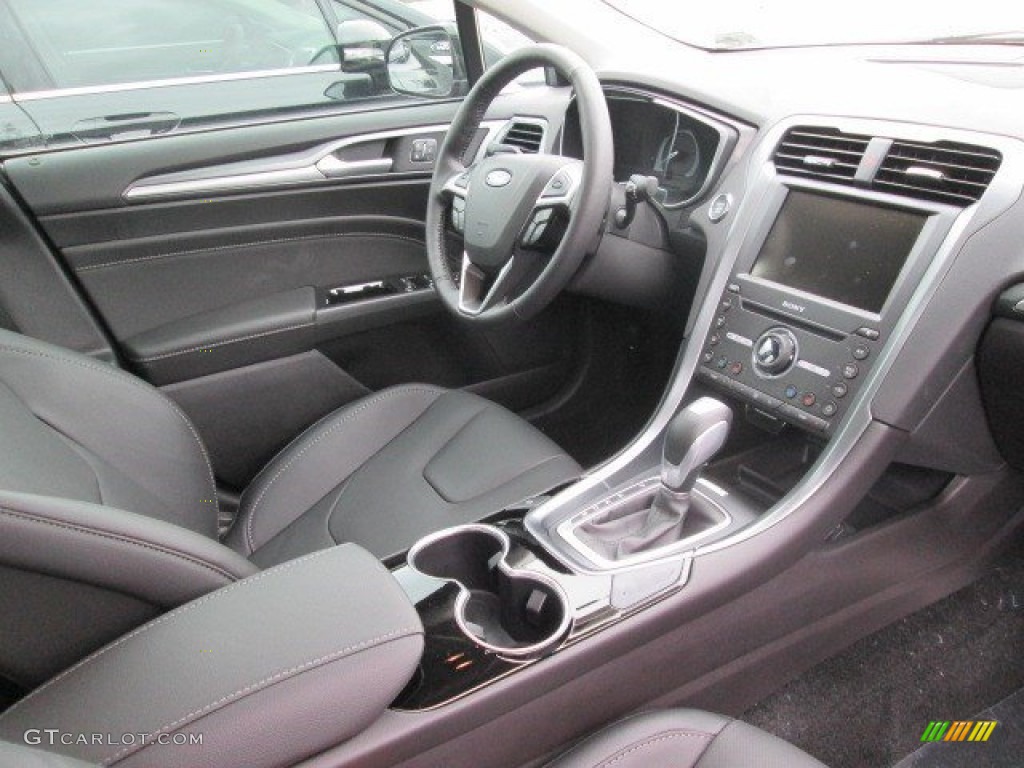 2016 Fusion Titanium - Magnetic Metallic / Charcoal Black photo #9