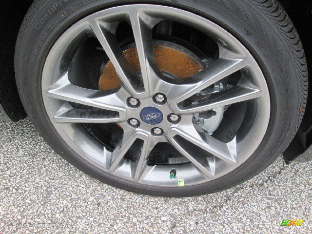 2016 Fusion Titanium - Magnetic Metallic / Charcoal Black photo #12