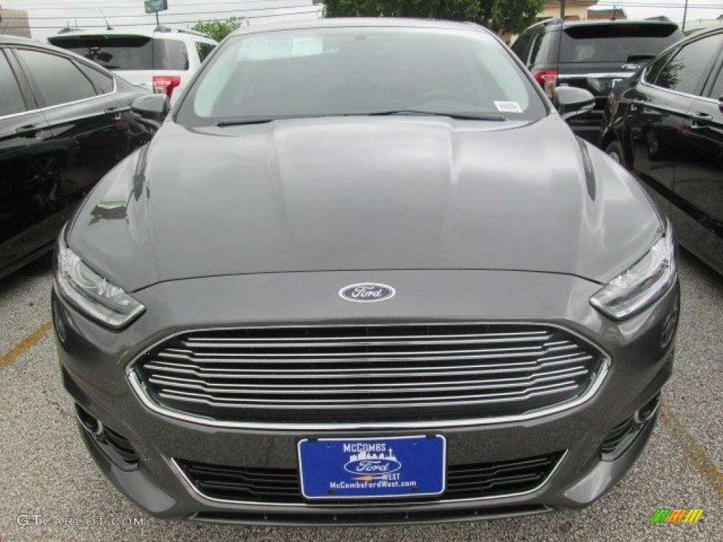 2016 Fusion Titanium - Magnetic Metallic / Charcoal Black photo #15