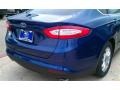 2016 Deep Impact Blue Metallic Ford Fusion S  photo #5