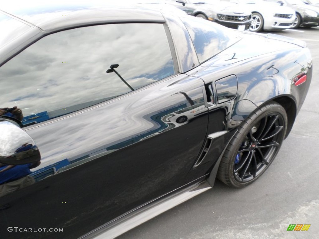 2010 Corvette ZR1 - Black / Ebony Black photo #17