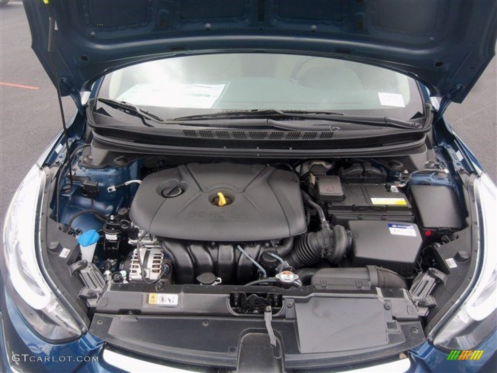 2016 Elantra SE - Blue / Beige photo #5
