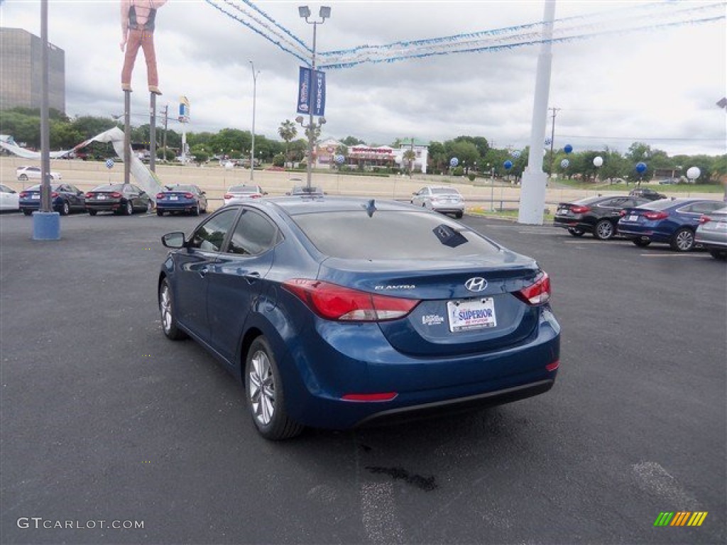 2016 Elantra SE - Blue / Beige photo #7
