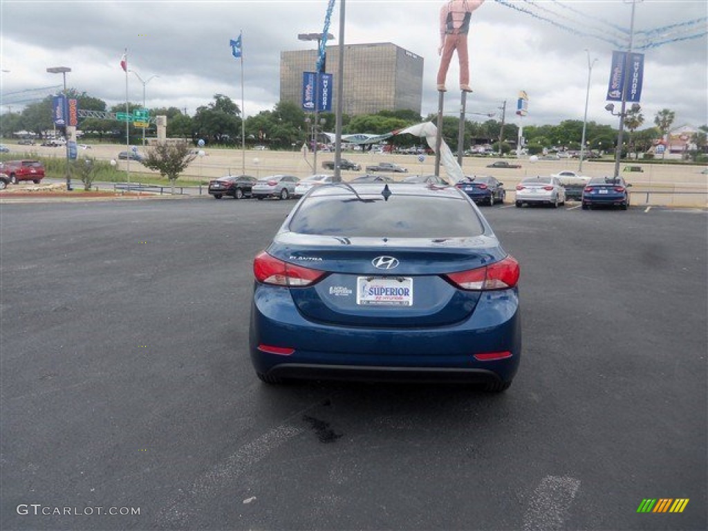2016 Elantra SE - Blue / Beige photo #8