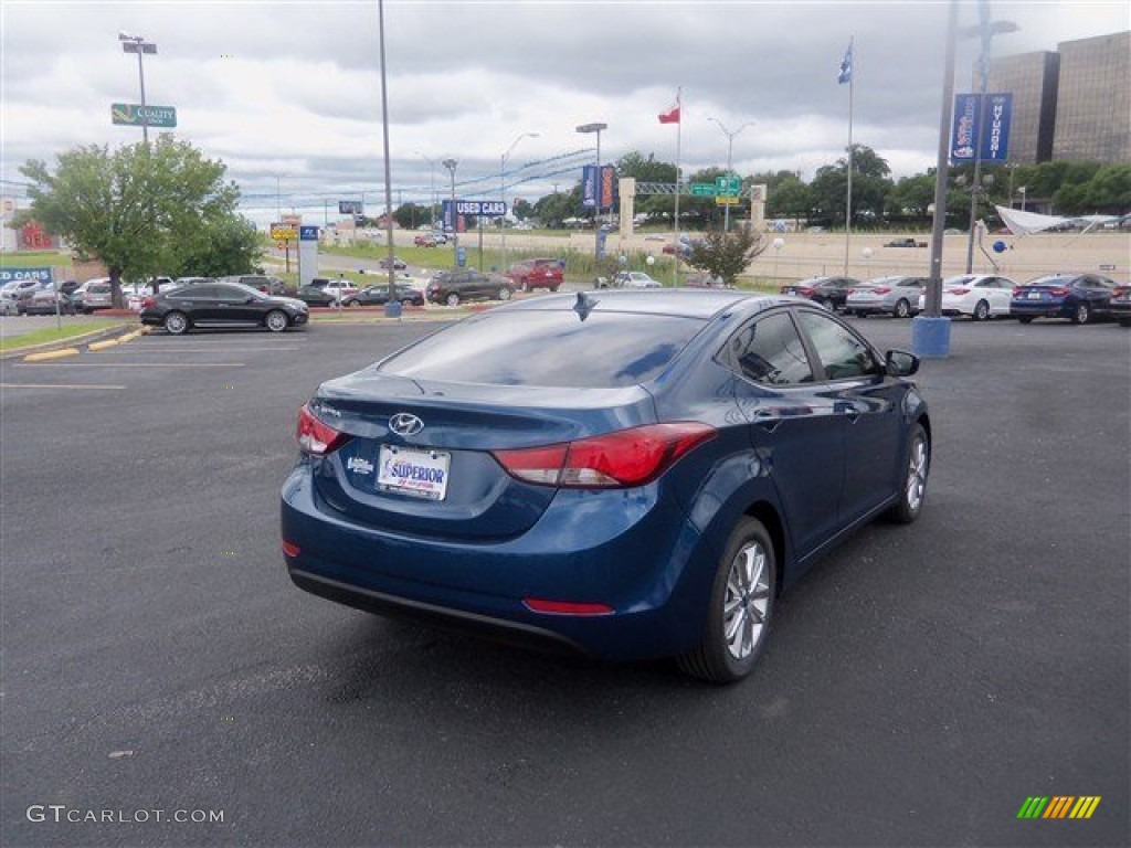 2016 Elantra SE - Blue / Beige photo #9