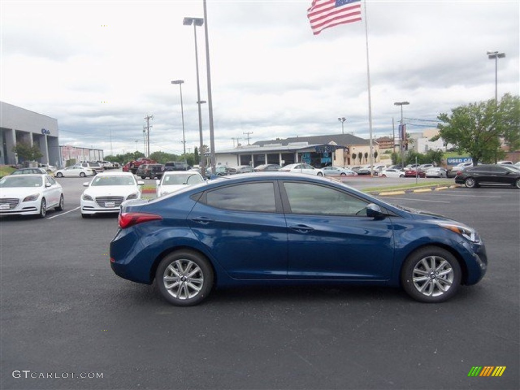 2016 Elantra SE - Blue / Beige photo #10