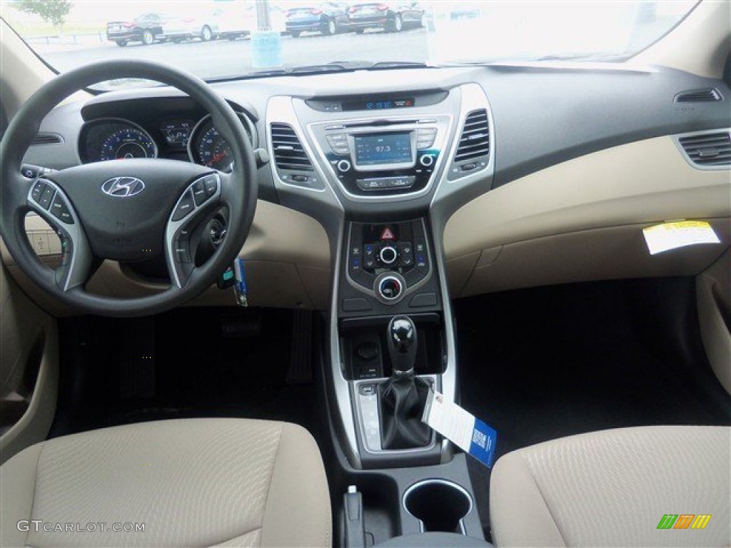 2016 Elantra SE - Blue / Beige photo #14