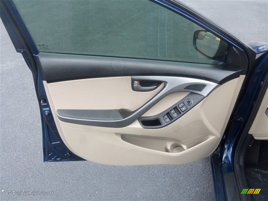 2016 Elantra SE - Blue / Beige photo #15