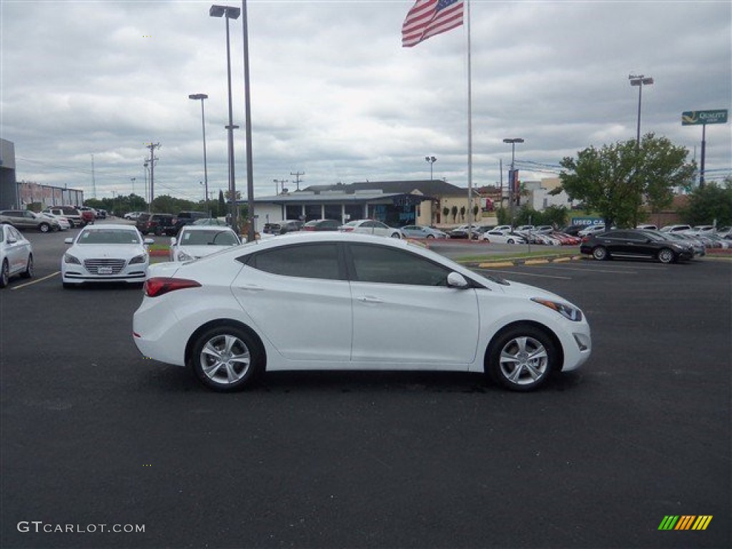 2016 Elantra Value Edition - White / Beige photo #10