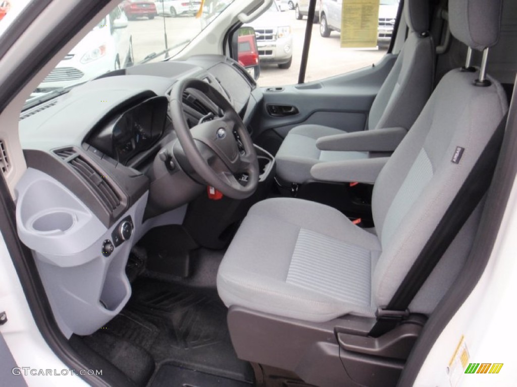 Pewter Interior 2015 Ford Transit Van 250 LR Regular Photo #103523993