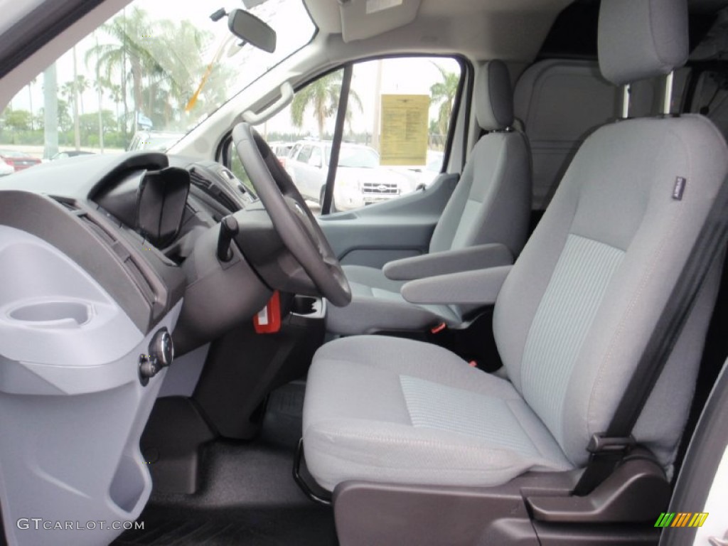 Pewter Interior 2015 Ford Transit Van 250 LR Regular Photo #103524014