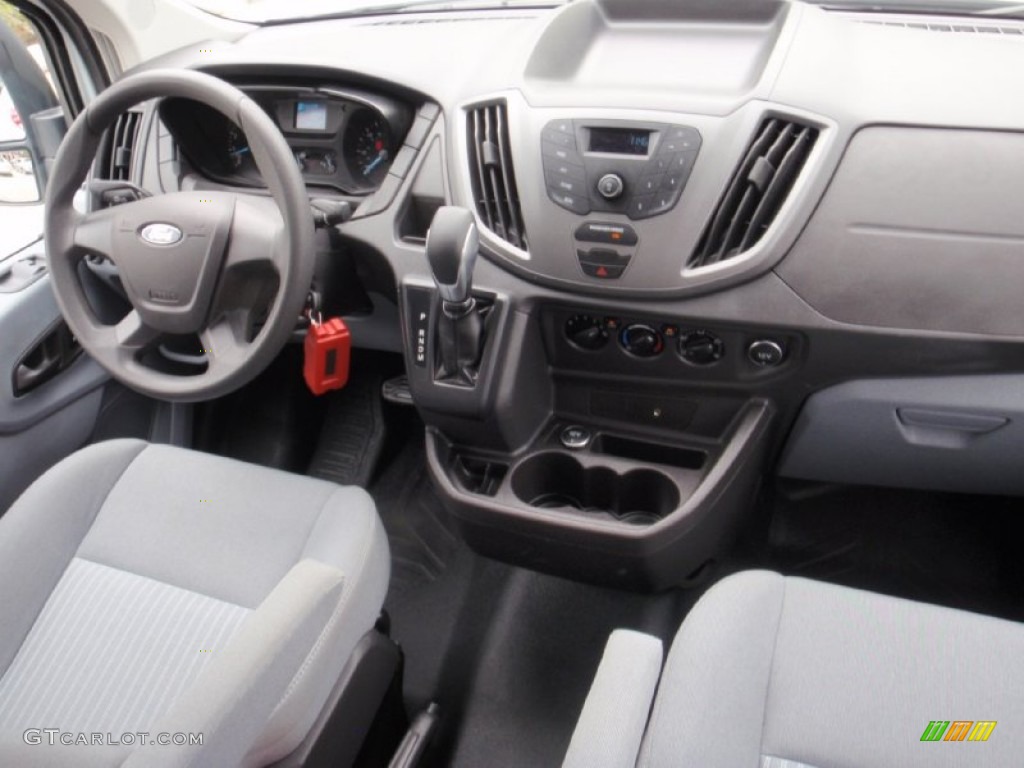 2015 Ford Transit Van 250 LR Regular Pewter Dashboard Photo #103524119