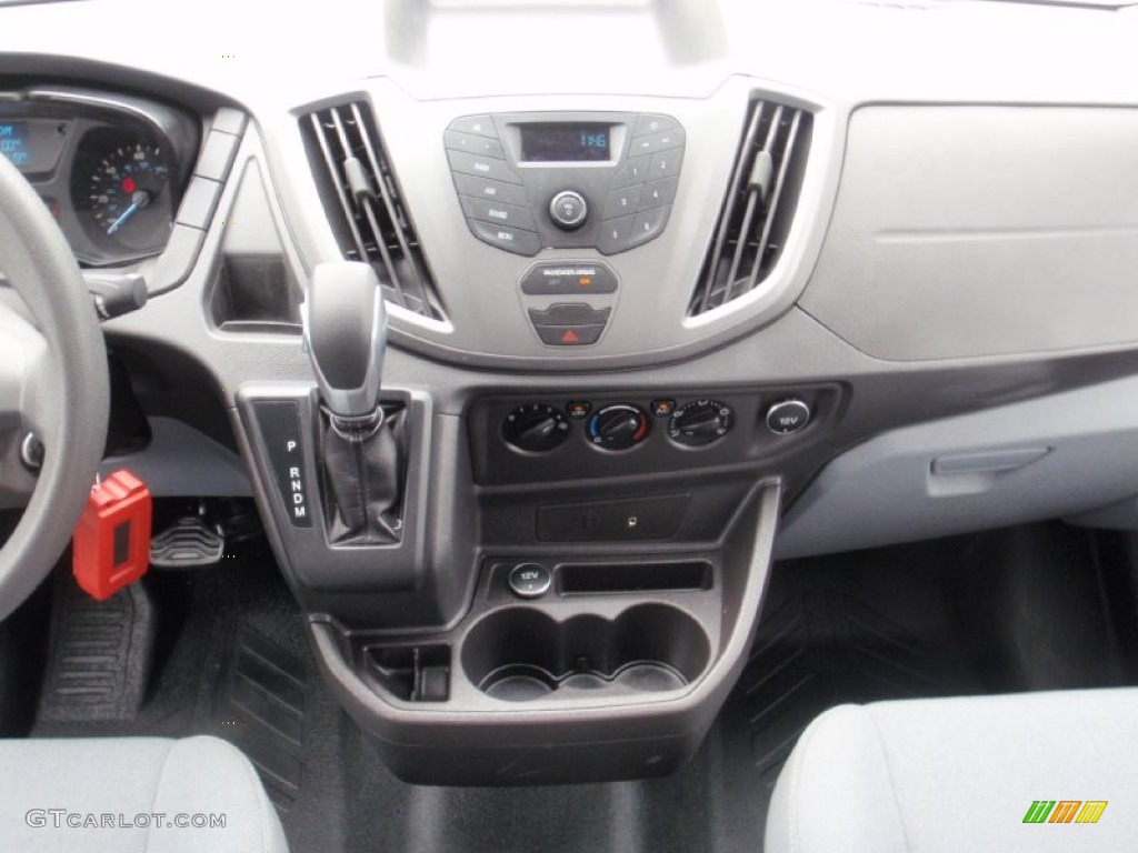 2015 Ford Transit Van 250 LR Regular Pewter Dashboard Photo #103524167