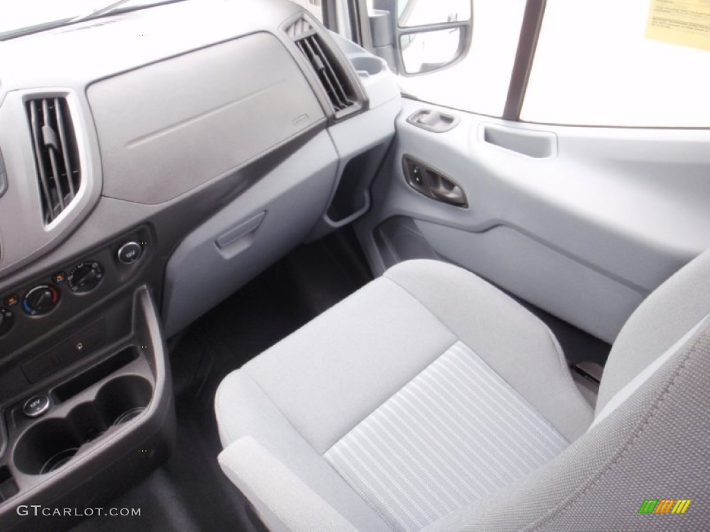 Pewter Interior 2015 Ford Transit Van 250 LR Regular Photo #103524188