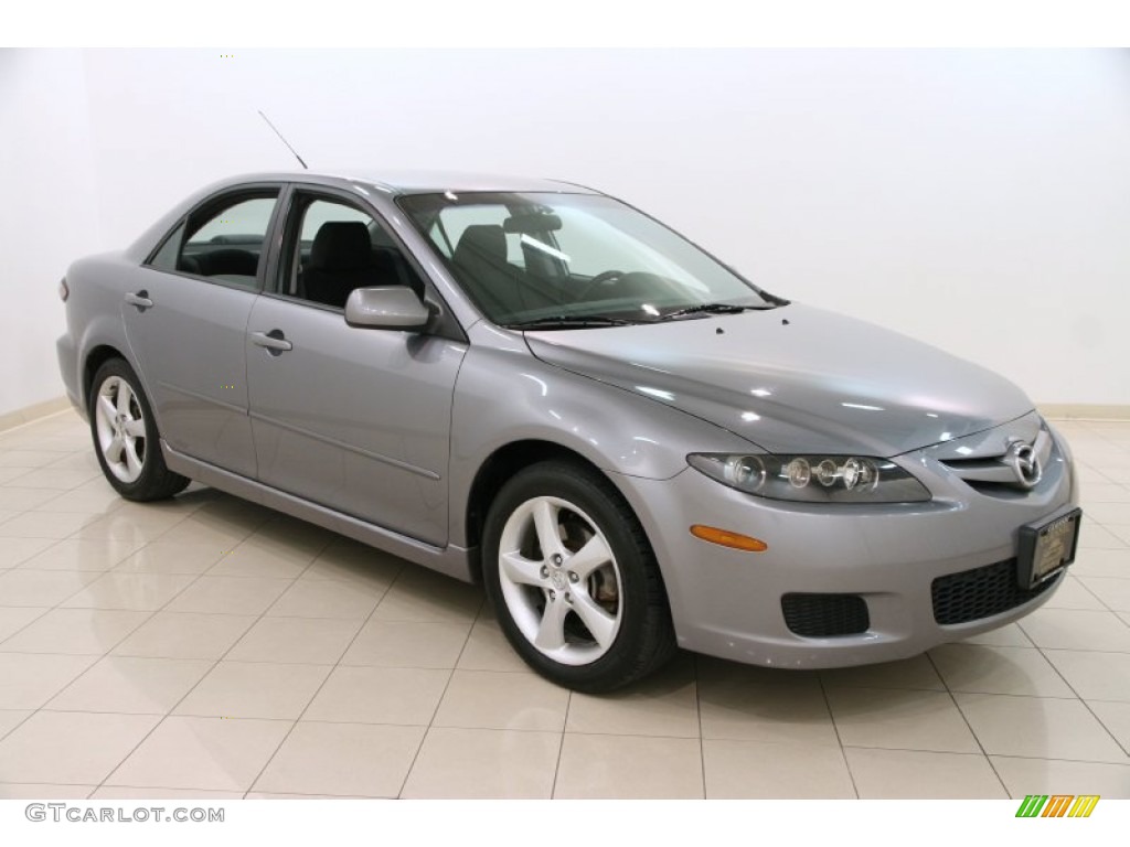 2007 MAZDA6 i Sport Sedan - Tungsten Gray Metallic / Black photo #1