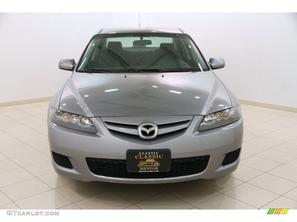 2007 MAZDA6 i Sport Sedan - Tungsten Gray Metallic / Black photo #2