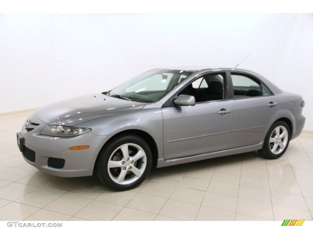 2007 MAZDA6 i Sport Sedan - Tungsten Gray Metallic / Black photo #3