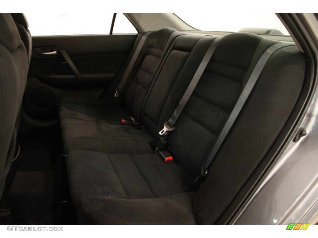 2007 MAZDA6 i Sport Sedan - Tungsten Gray Metallic / Black photo #12