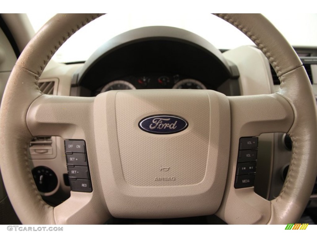 2009 Escape XLT V6 4WD - White Suede / Stone photo #6