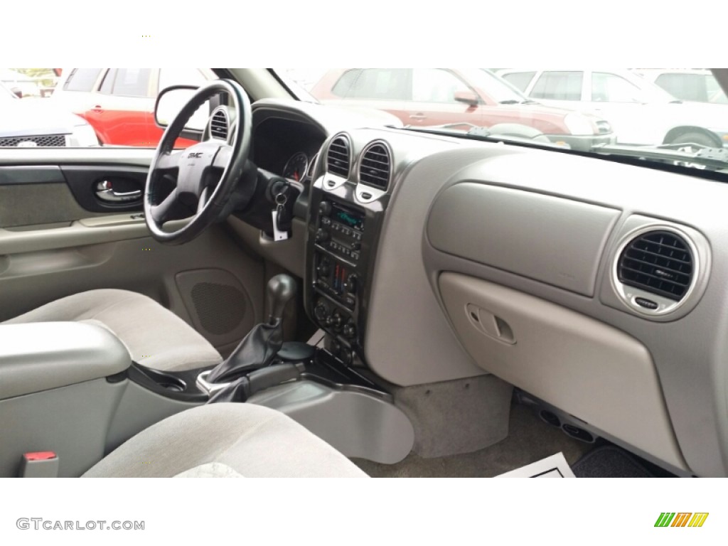 2003 Envoy SLE 4x4 - Polo Green Metallic / Medium Pewter photo #11