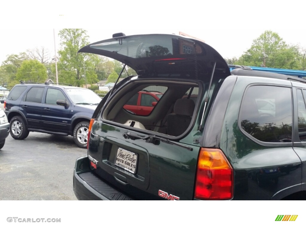 2003 Envoy SLE 4x4 - Polo Green Metallic / Medium Pewter photo #18