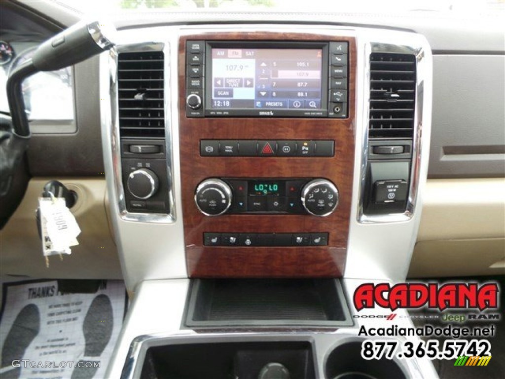 2012 Ram 3500 HD Laramie Crew Cab 4x4 Dually - True Blue Pearl / Light Pebble Beige/Bark Brown photo #20