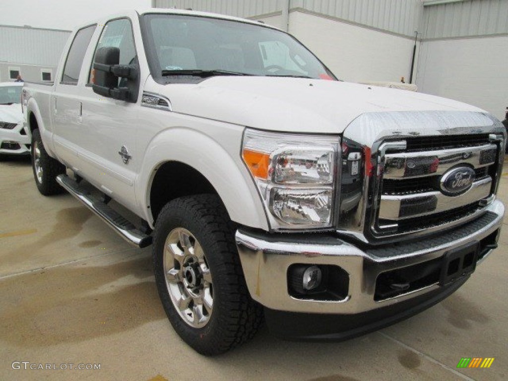 White Platinum Ford F250 Super Duty