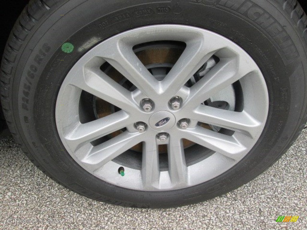 2015 Explorer XLT - White Platinum / Charcoal Black photo #15