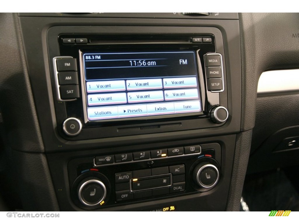 2012 Golf R 2 Door 4Motion - Deep Black Pearl Metallic / R Titan Black Leather photo #8